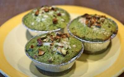 Sformato cime di rapa provola e pistacchi