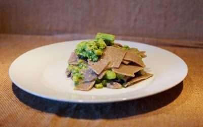 Maltagliati al grano saraceno e cime di rapa