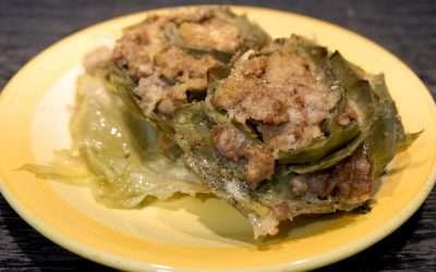 Carciofi ripieni di carne ricetta per un secondo perfetto