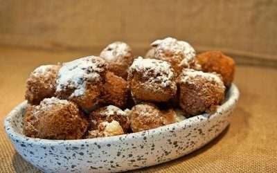 Castagnole con farina di riso super croccanti