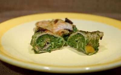 Involtini di lonza e bietole un secondo stuzzicante