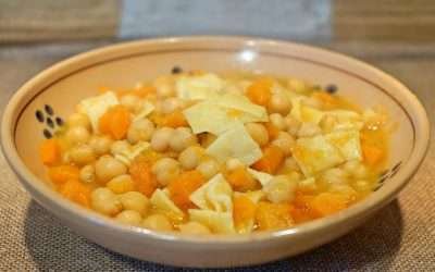 Pasta ceci e zucca una ricetta delicata e gustosa