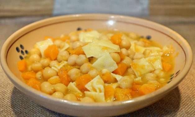 Pasta ceci e zucca una ricetta delicata e gustosa