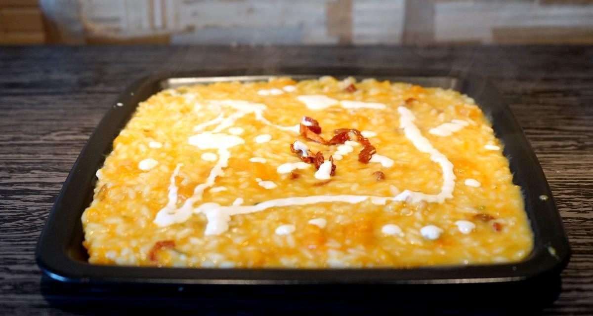 Risotto zucca e provola cremosissimo e delicato