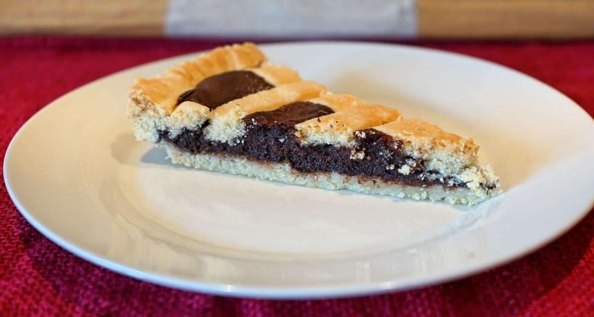 Crostata mascarpone e cioccolato – pasta frolla allo strutto