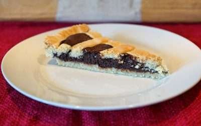 Crostata mascarpone e cioccolato – pasta frolla allo strutto