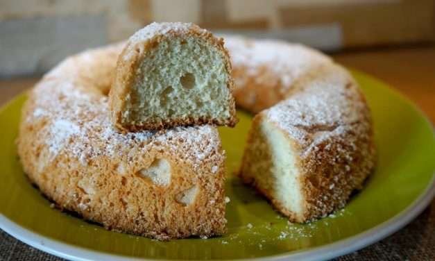 Mini angel cake il dolce con soli 4 albumi