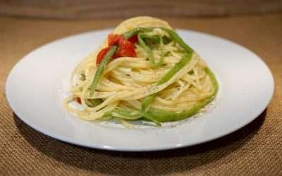 Pasta con le taccole un piatto leggero e gustoso