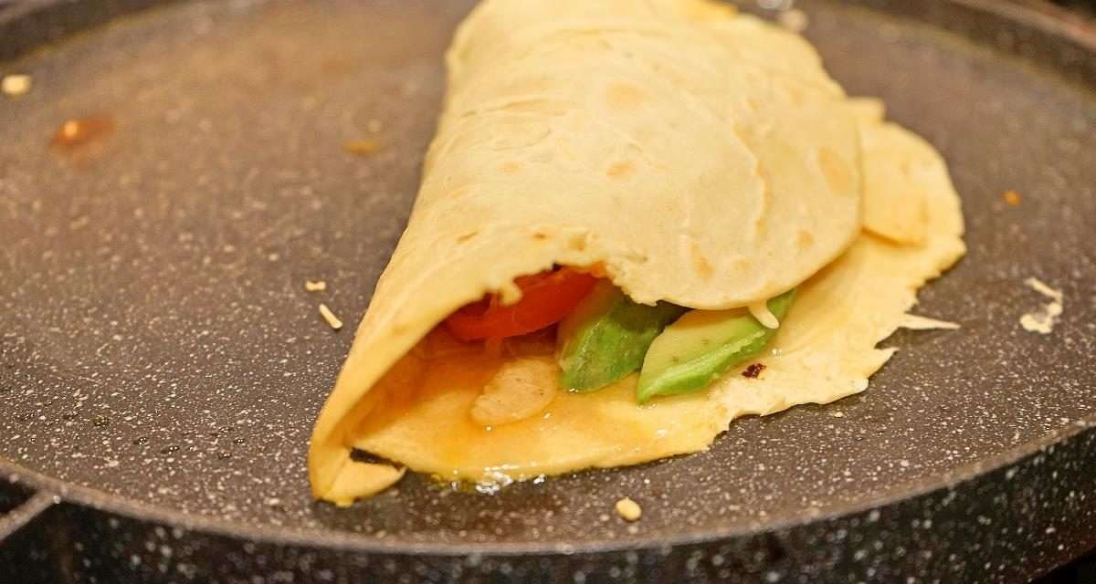 Piadina con farina di ceci, leggera e ideale per la dieta