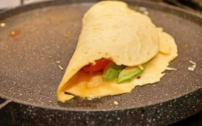Piadina con farina di ceci, leggera e ideale per la dieta