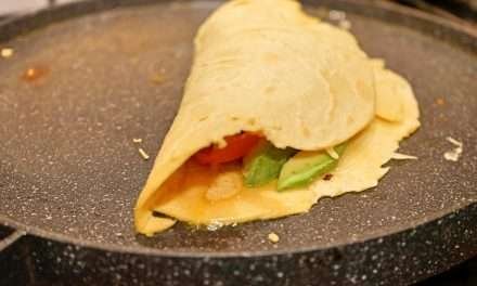 Piadina con farina di ceci, leggera e ideale per la dieta