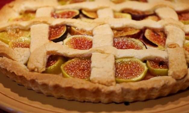 Crostata ai fichi freschi e mandorle