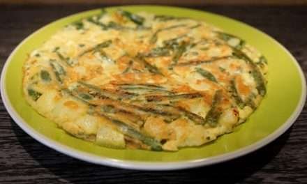 Frittata con fagiolini e patate