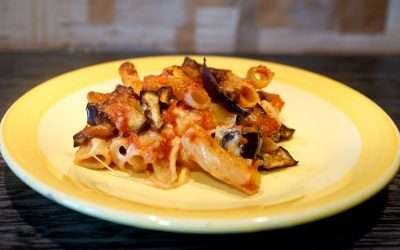 Pasta con melanzane alla siciliana