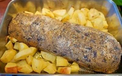 Polpettone di melanzane al forno ricetta vegetariana