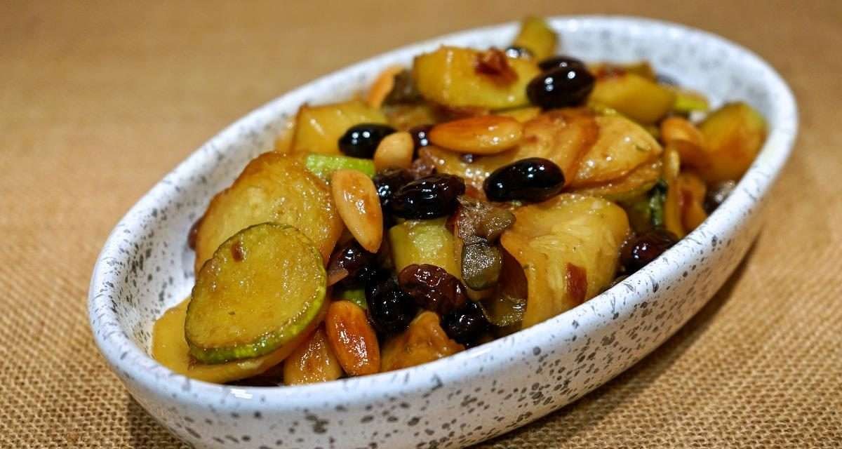 Caponata di zucchine: contorno agrodolce molto stuzzicante