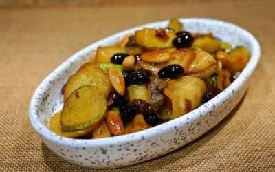 Caponata di zucchine: contorno agrodolce molto stuzzicante