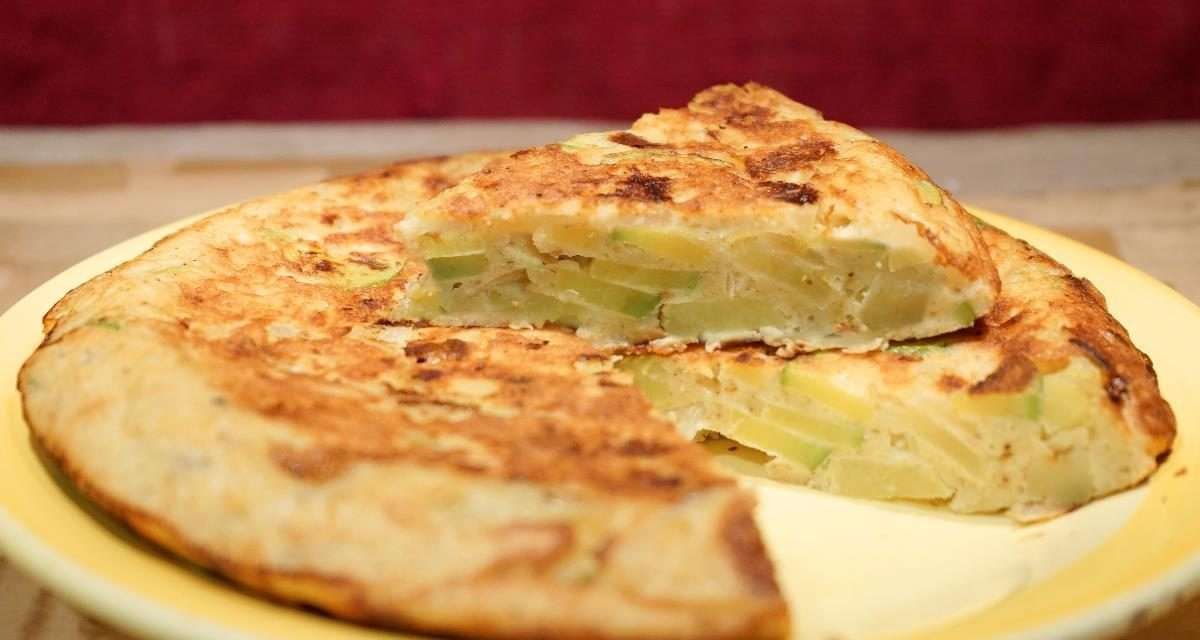 Frittata di zucchine e cipolle