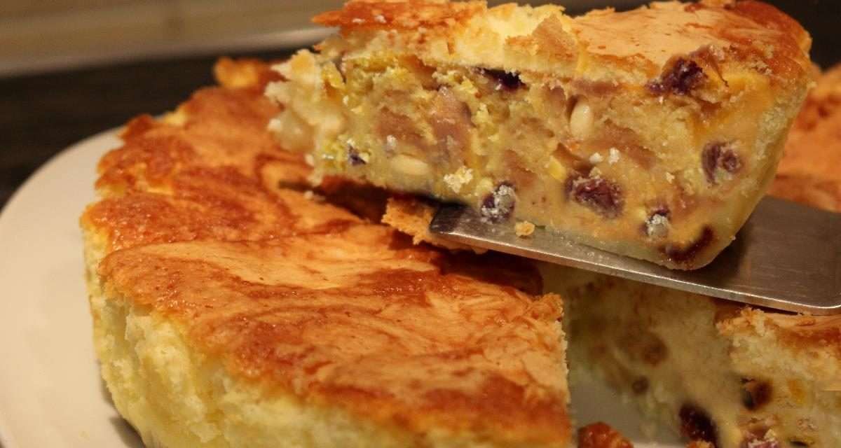 Torta putana – torta vicentina di pane raffermo con mele e uvetta