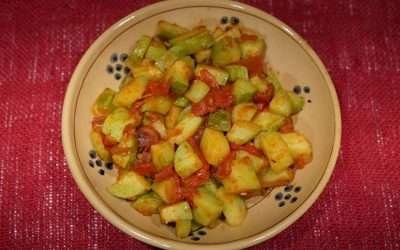 Zucchine cannazzate, ricetta siciliana agrodolce