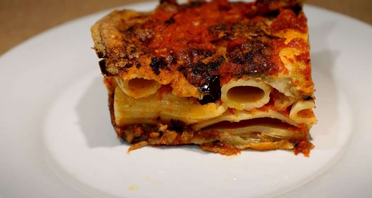 Parmigiana di pasta e melanzane due ricette in una