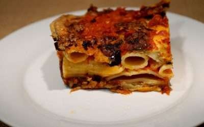 Parmigiana di pasta e melanzane due ricette in una