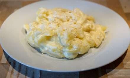 Pasta e patate con provola e latte super cremosa