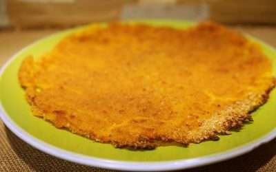 Piallata di zucca leggerissima e croccante con soli due ingredienti