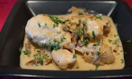 Pollo panna e funghi secchi secondo cremosissimo e aromatico