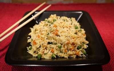 Riso saltato con verdure cinese