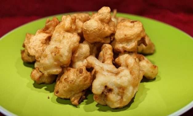 Cavolfiore fritto in pastella lievitata e croccante in soli 30 minuti