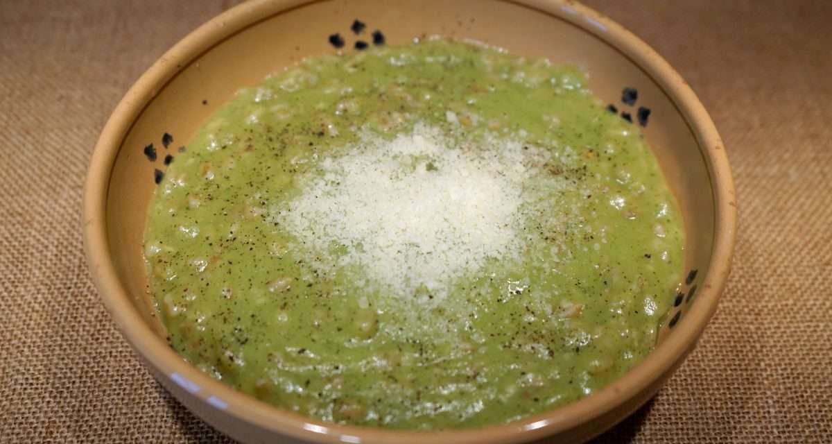 Farro broccoli e patate la zuppa invernale super cremosa