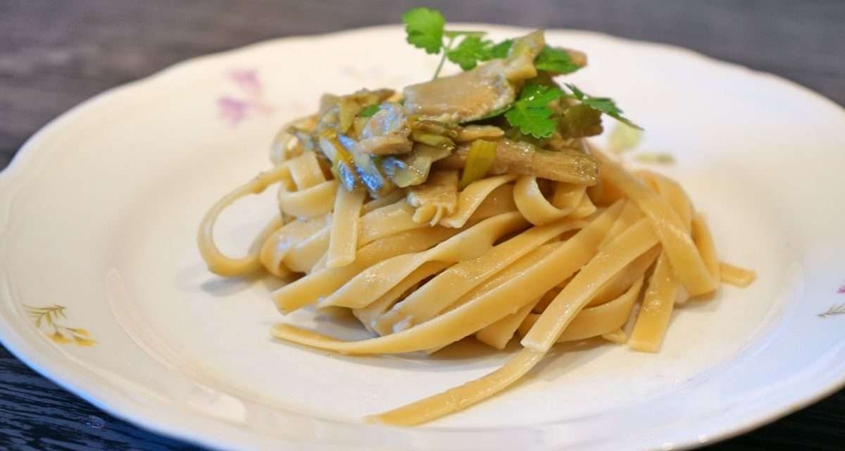 Tagliatelle ai Carciofi: la ricetta perfetta per una cena tra amici