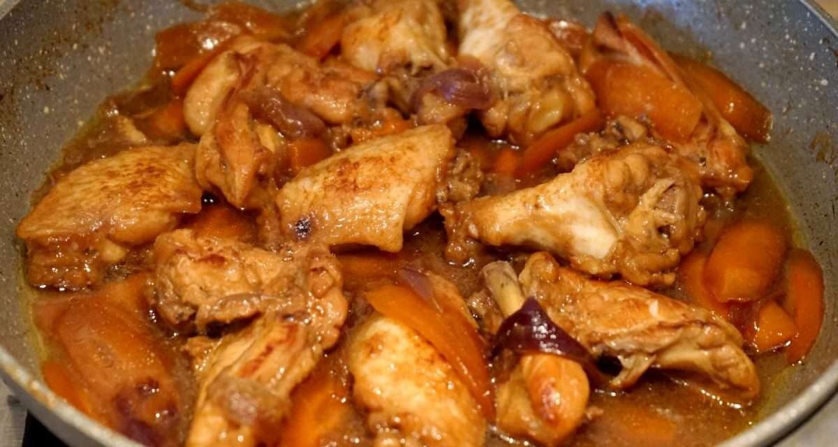 Pollo miele e soia con zenzero e aglio: marinatura asiatica