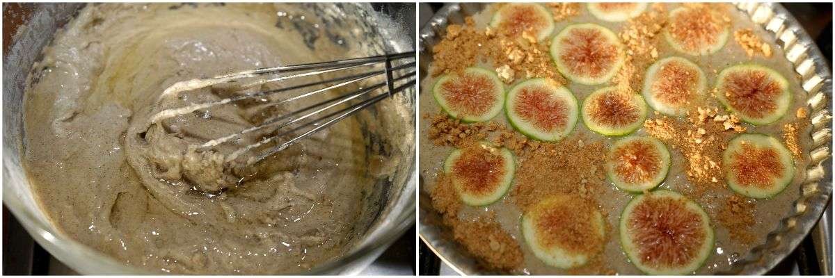 torta ai fichi e grano saraceno