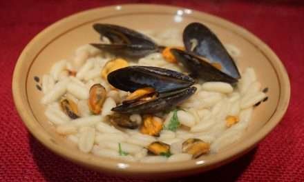 Cavatelli cozze e fagioli, pasta veloce per le grandi occasioni