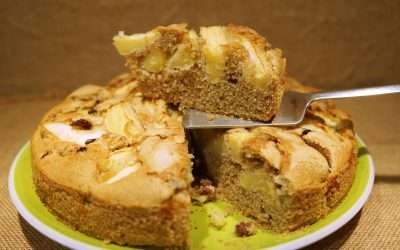 Torta con farina di sorgo e mele