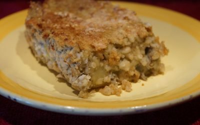 Fregola con carciofi al forno, alternativa della pasta sarda