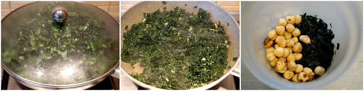 pesto di cavolo nero e nocciole